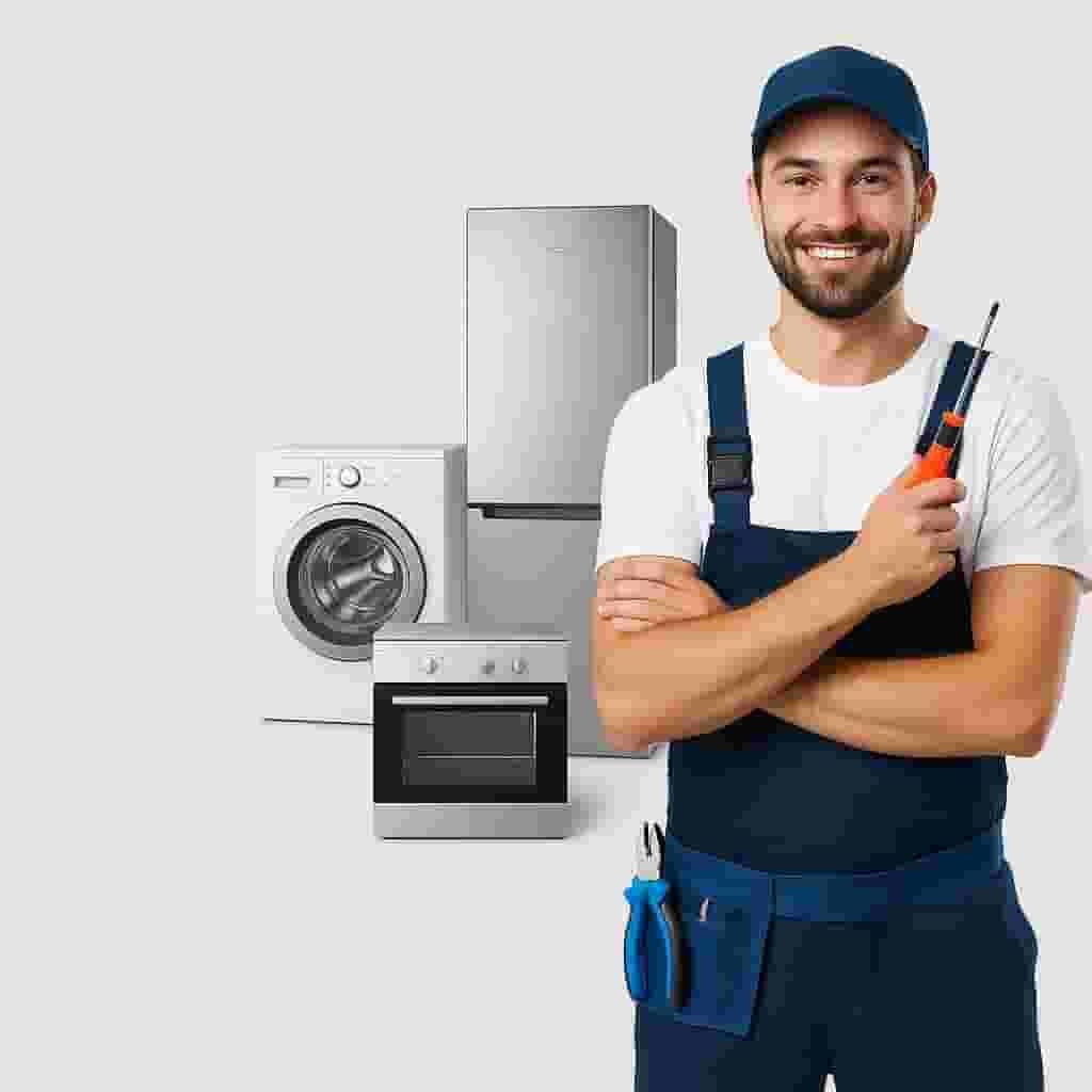 A maintenance and spare parts shop for home appliances is ready for sale